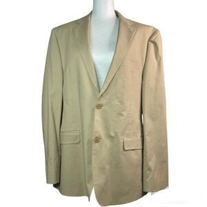 Lauren Ralph Lauren Slim Fit Double Button Tan Men's Blazer Sz 42R